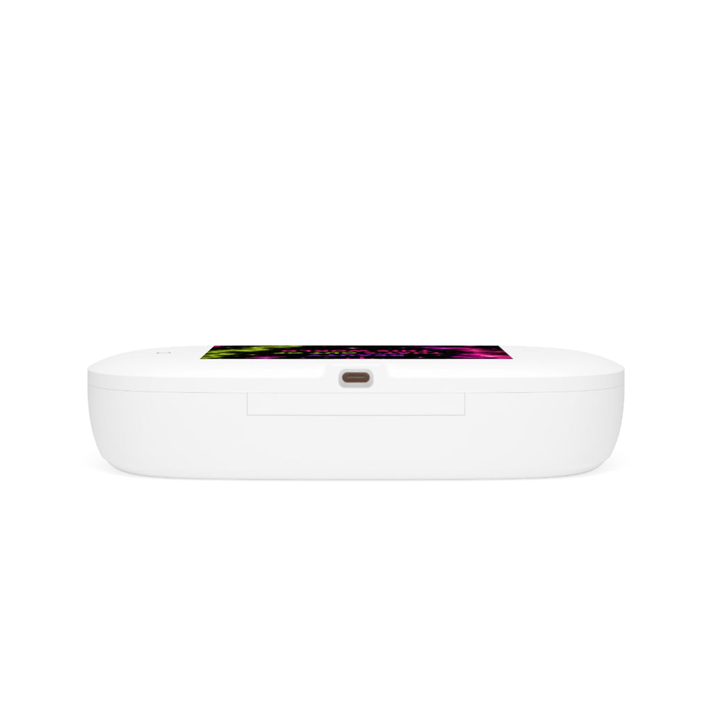 UV Phone Sanitizer & Wireless Charging Pad — "Beauty That’s Out of This World" Galaxy Design
