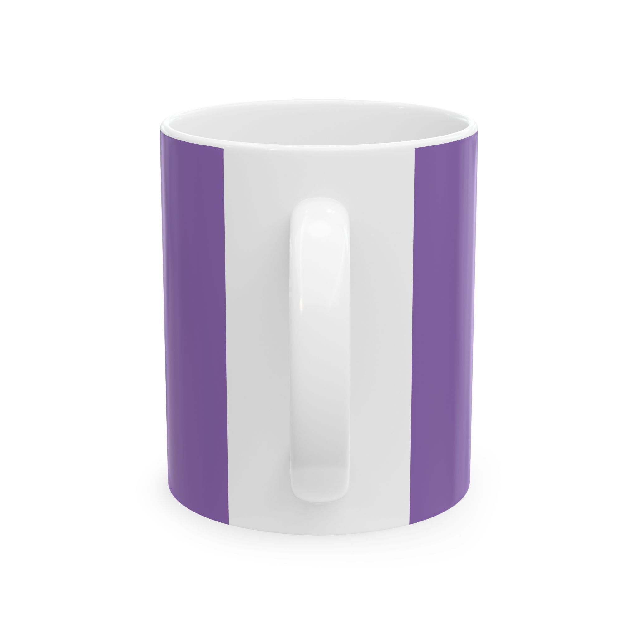 Cosmic Kiss Beauty Ceramic Mug — Neon Alien Lips Graphic (11oz & 15oz)