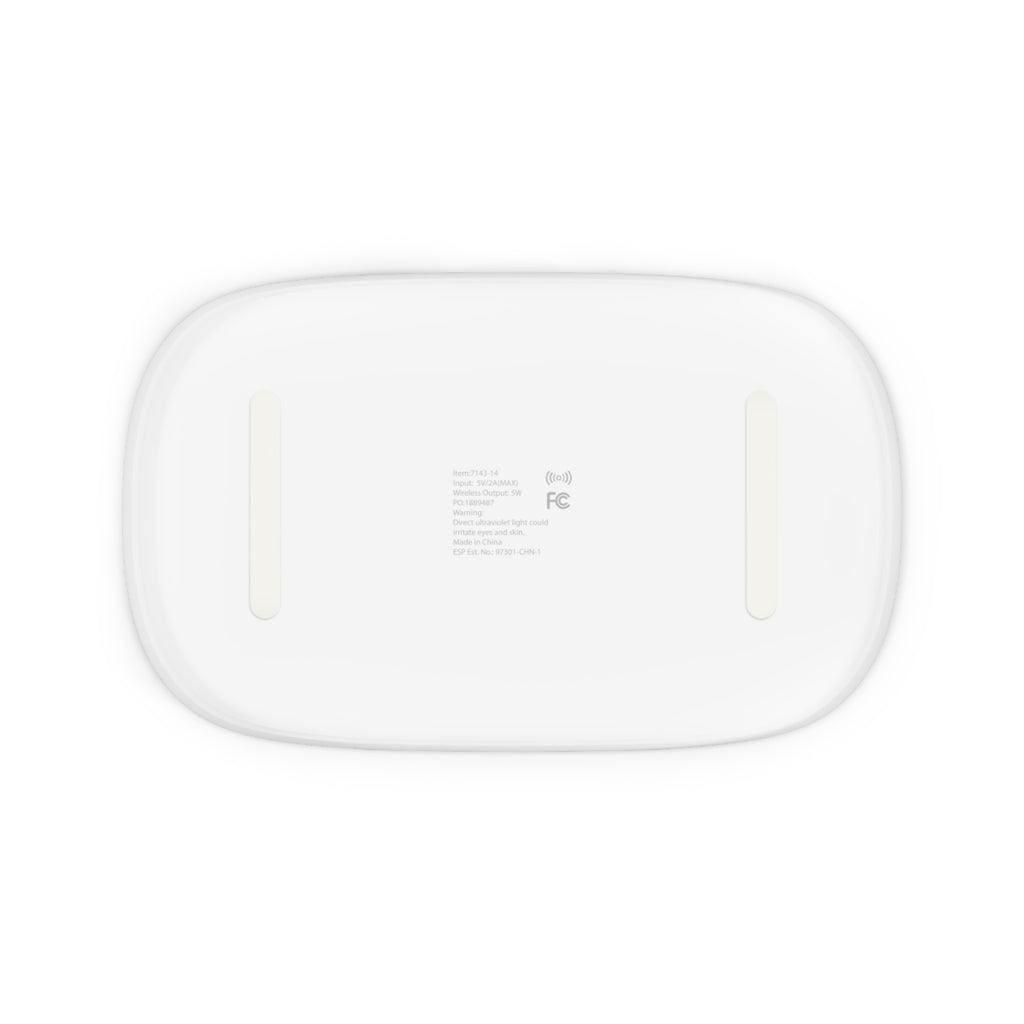 UV Phone Sanitizer & Wireless Charging Pad — "Beauty That’s Out of This World" Galaxy Design