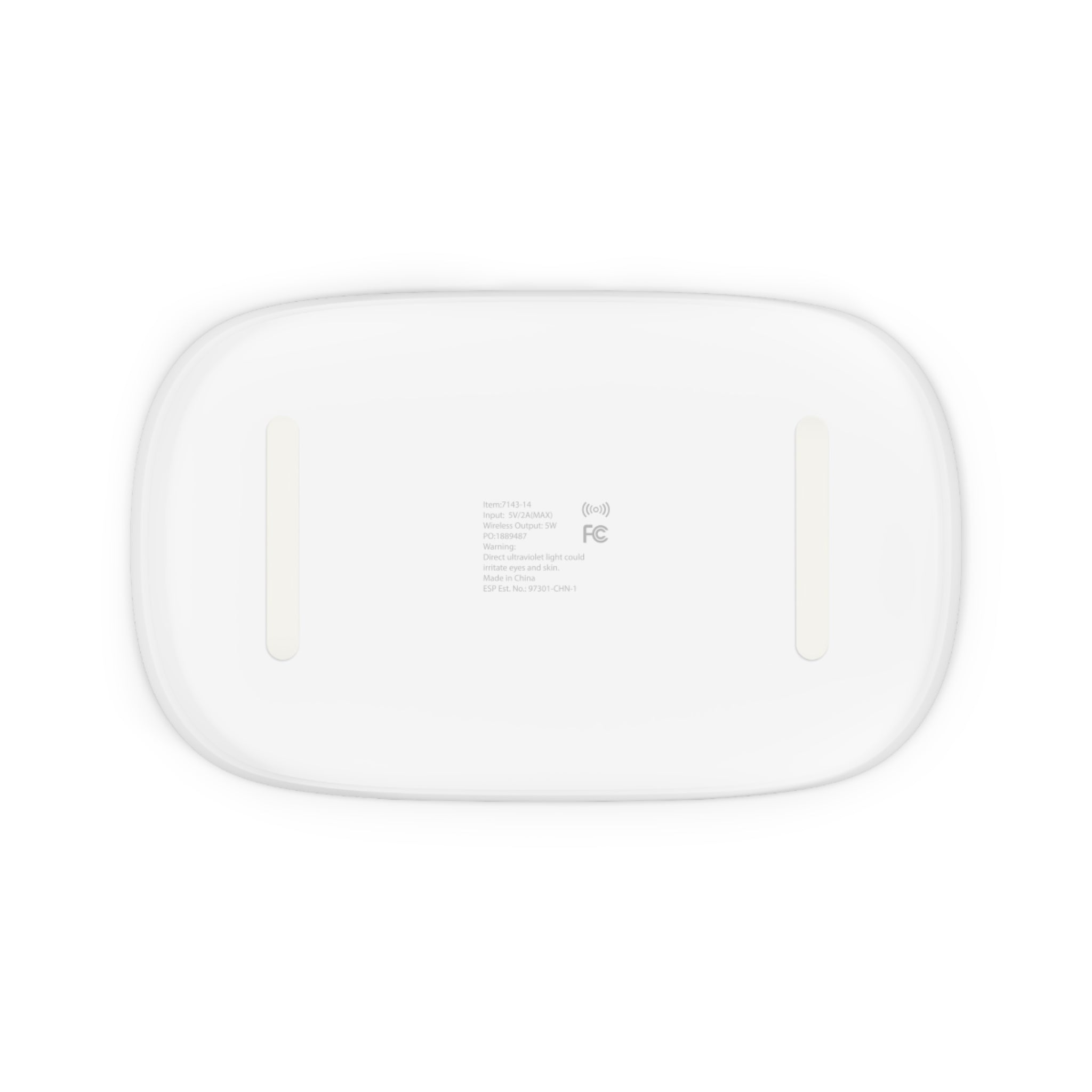 UV Phone Sanitizer & Wireless Charging Pad — "Beauty That’s Out of This World" Galaxy Design