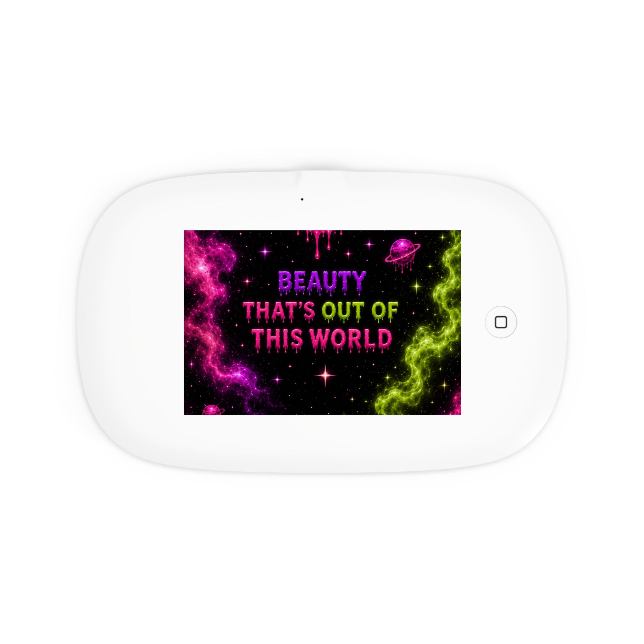 UV Phone Sanitizer & Wireless Charging Pad — "Beauty That’s Out of This World" Galaxy Design