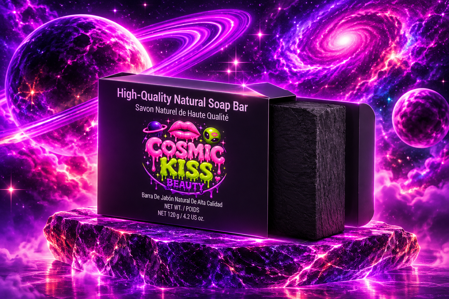Soap - All Natural - Moonshadow Charcoal
